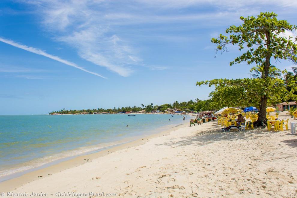 Imagem da orla da Praia Vermelha.